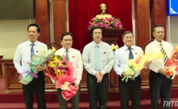 Ông Trần Văn Dũng được bầu giữ chức vụ Phó Chủ tịch UBND tỉnh Tiền Giang