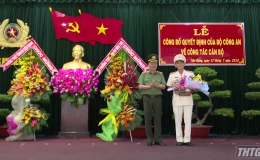 Phó Giám đốc Công an tỉnh Bến Tre nhận chức Giám đốc Công an tỉnh Tiền Giang
