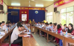HĐND giám sát thực hiện các tiêu chí nông thôn mới ở xã Qươn Long