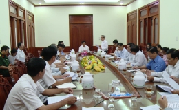 Lãnh đạo UBND tỉnh Tiền Giang họp Ban chỉ đạo phòng chống bệnh sốt xuất huyết