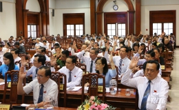 Khai mạc kỳ họp lần thứ 10, HĐND tỉnh Tiền Giang