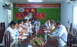 Chủ tịch UBND tỉnh Tiền Giang kiểm tra tiến độ xây dựng nông thôn mới huyện Cái Bè