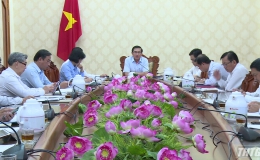 UBND tỉnh Tiền Giang họp Tiểu ban Văn kiện Đại hội Đảng bộ tỉnh lần thứ XI