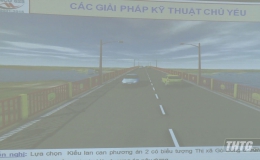 Chủ tịch UBND tỉnh Tiền Giang khảo vị trí xây dựng Cầu Bình Xuân