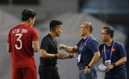 HLV Park Hang Seo: Các cầu thủ đã thể hiện tinh thần Việt Nam: “Quyết không bỏ cuộc”