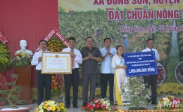 Xã Đồng Sơn, huyện Gò Công Tây ra mắt xã nông thôn mới