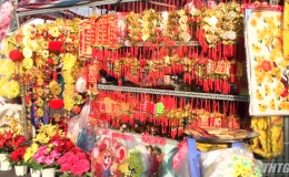 Thị xã Gò Công tổ chức các gian hàng phục vụ nhu cầu mua sắm Tết