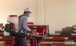 Học sinh Tiền Giang tiếp tục được nghỉ học đến 08-3 để phòng ngừa dịch bệnh Covid-19