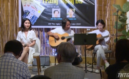 Đêm thơ nhạc giới thiệu tác phẩm nhà thơ Võ Tấn Cường và Lê Quang Vui