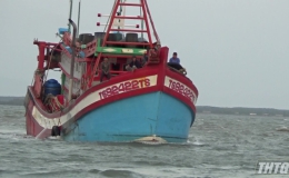 Va chạm tàu cá trên biển làm 1 người chết và 01 người mất tích