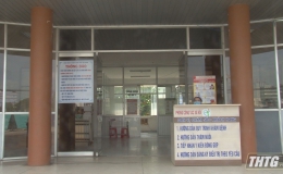 Bệnh viện Đa khoa Trung tâm Tiền Giang triển khai khám các bệnh hô hấp cấp ở khu vực riêng biệt