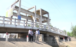 Chất lượng nước kênh Nguyễn Tấn Thành tiếp tục được cải thiện