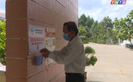 Chuyên đề 02.4 – Hội LHPN huyện Tân Phước với mô hình điểm rửa tay sát khuẩn tại mỗi đơn vị cơ quan
