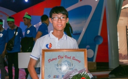 Nam sinh THPT chuyên Tiền Giang chiến thắng áp đảo tại cuộc thi tháng Đường đến vinh quang