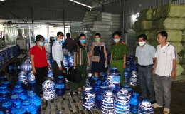 Kiểm tra vệ sinh an toàn thực phẩm tại Thị xã Gò Công