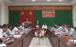 HĐND tỉnh Tiền Giang giám sát đề án tái cơ cấu ngành nông nghiệp của huyện Cái Bè