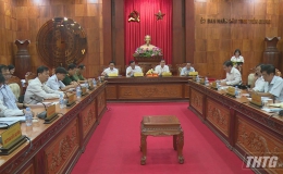UBND tỉnh Tiền Giang họp thành viên đánh giá tình hình kinh tế – xã hội tháng 5/2020