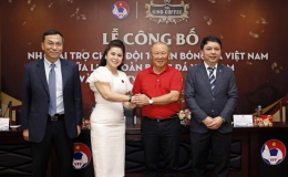 Bà Lê Hoàng Diệp Thảo tài trợ 3 năm cho hai đội tuyển Việt Nam