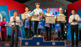 Nam sinh THPT Vĩnh Kim chiến thắng cuộc thi tuần Đường đến vinh quang sau 4 vòng đều dẫn đầu