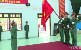 Trung đoàn 924 tổ chức lễ tuyên thệ chiến sĩ mới