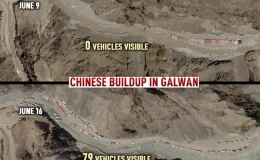 Đụng độ biên giới: Hình ảnh vệ tinh phơi bày động thái của Trung Quốc