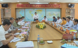 Trưởng Ban Nội chính Trung ương làm việc với Tỉnh ủy Tiền Giang về công tác chuẩn bị Đại hội Đảng