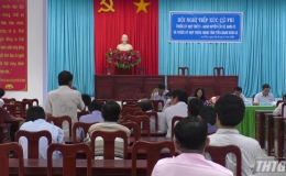 Phó Chủ tịch HĐND tỉnh tiếp xúc cử tri huyện Cái Bè