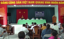 Chủ tịch UBND tỉnh Tiền Giang tiếp xúc cử tri huyện Chợ Gạo