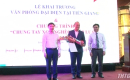 Khai trương Văn phòng đại diện Báo Pháp luật Việt Nam tại Tiền Giang