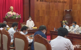 Tiền Giang dự kiến xử phạt không đeo khẩu trang nơi công cộng để phòng chống dịch Covid-19