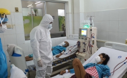 13 bệnh nhân Covid-19 nặng, nguy kịch, nhiều ca phải thở máy, ECMO