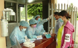 Chủ tịch UBND tỉnh Tiền Giang kiểm tra công tác phòng, chống dịch COVID-19 tại các cơ sở y tế