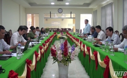 Đoàn công tác trung ương khảo sát xây dựng nông thôn mới tại huyện Cái Bè