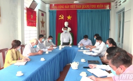 Phó Chủ tịch UBND tỉnh Tiền Giang kiểm tra công tác phòng, chống dịch Covid-19 tại huyện Cai Lậy