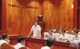 Dự kiến có 32 tham luận được trình bày tại Đại hội Đảng bộ tỉnh Tiền Giang, nhiệm kỳ 2020-2025