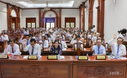 Bế mạc kỳ họp thứ 13 HĐND tỉnh Tiền Giang khoá IX