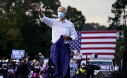 Bầu cử Mỹ: Ứng viên Biden nhận tin vui ở các bang chiến địa
