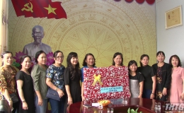 Hội LHPN Tiền Giang thăm và làm việc với Hội LHPN tỉnh Bình Phước
