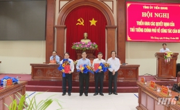 Tiền Giang triển khai Quyết định của Thủ tướng Chính phủ về công tác cán bộ