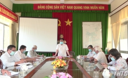 Lãnh đạo tỉnh kiểm tra công tác phòng chống dịch Covid-19 tại huyện Châu Thành