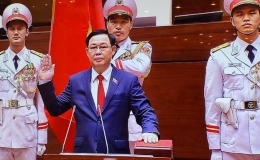 Tân Chủ tịch Quốc hội Vương Đình Huệ tuyên thệ nhậm chức