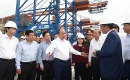 Thủ tướng Nguyễn Xuân Phúc kiểm tra “cửa ngõ giao thương phía Nam”