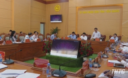 UBND tỉnh Tiền Giang họp thành viên tháng 02/2021