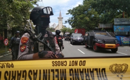 Đánh bom liều chết tại 1 nhà thờ ở Indonesia, 14 người thương vong