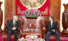 Chủ tịch UBND tỉnh Tiền Giang tiếp Tổng lãnh sự Indonesia tại Tp. Hồ Chí Minh
