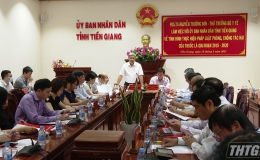 Bộ Y tế kiểm tra công tác phòng chống tác hại của thuốc lá tại Tiền Giang
