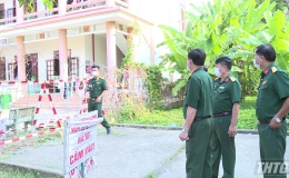 Quân khu 9 kiểm tra khu cách ly tập trung phòng, chống dịch Covid-19 tại tỉnh Tiền Giang