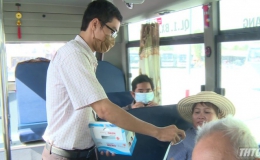 Tiền Giang tạm dừng hoạt động vận tải hành khách đến tỉnh Long An và Tp. Hồ Chí Minh