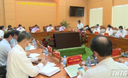 UBND tỉnh Tiền Giang họp thành viên và triển khai nhiệm vụ tháng 5-2021