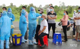 687 công nhân cao tốc Trung Lương – Mỹ Thuận âm tính với SARS-CoV-2
